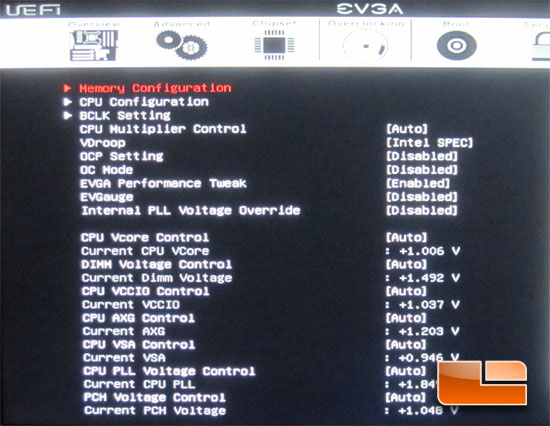 EVGA Z77 FTW 151-IB-E699-KR System UEFI BIOS