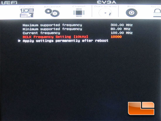 EVGA Z77 FTW 151-IB-E699-KR System UEFI BIOS