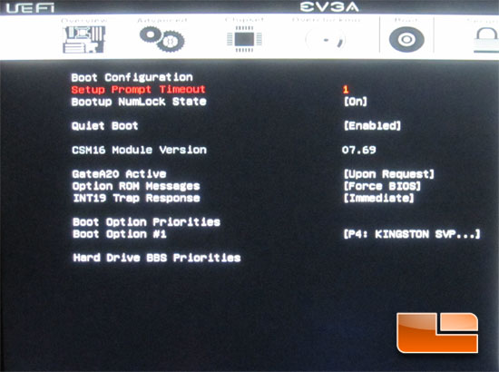 EVGA Z77 FTW 151-IB-E699-KR System UEFI BIOS