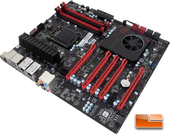 EVGA Z77 FTW 151-IB-E699-KR Motherboard Layout