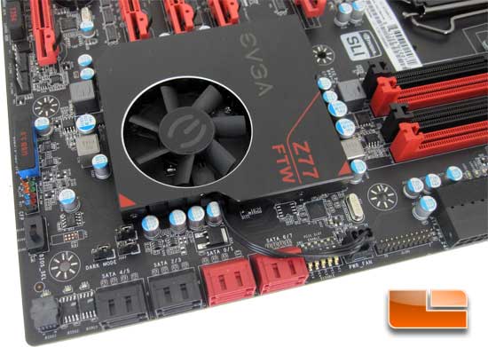 EVGA Z77 FTW 151-IB-E699-KR Motherboard Layout