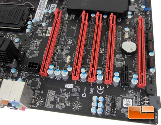 EVGA Z77 FTW 151-IB-E699-KR Motherboard Layout