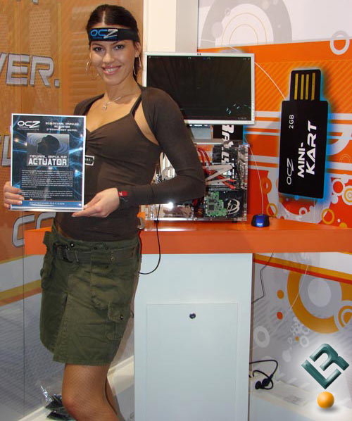 CeBIT 2007 – OCZ’s Neural Impulse Actuator