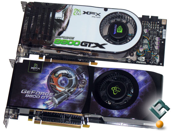 XFX and Palit GeForce 9800 GTX Video 