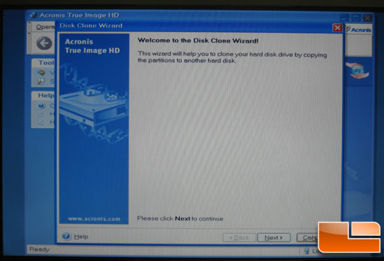 acronis true image hd 2015 not cloning