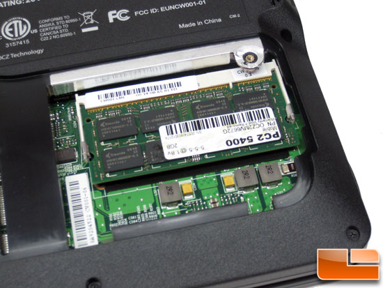 OCZ Neutrino DIY Netbook