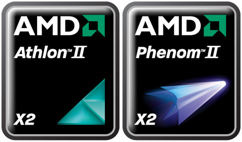 AMD Phenom II X2 and Athlon II X2 Logo