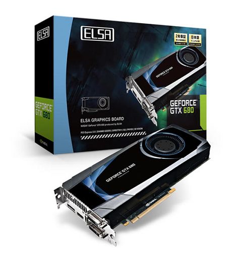 ELSA Releases Reference GeForce GTX 680 Video Card