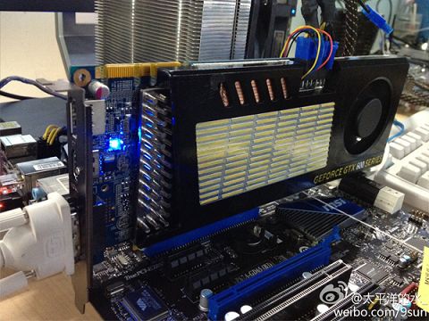 Another Picture of the Galaxy Single Slot GTX 670 Surfaces