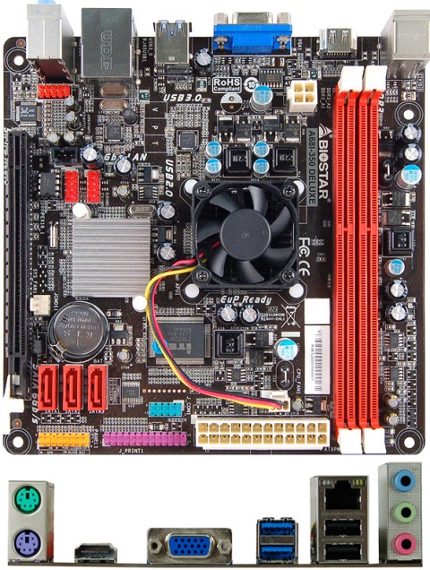 BIOSTAR Launches The AMD A68I-350 DELUXE Mini ITX Motherboard