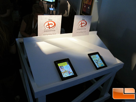 Apple iPad at Disney E3 Booth