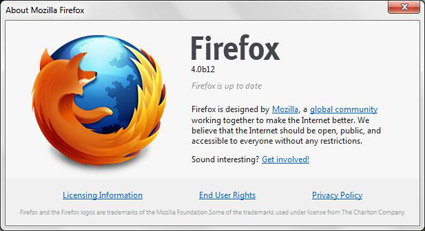 Mozilla Releases Early Firefox 4.0 Beta 12