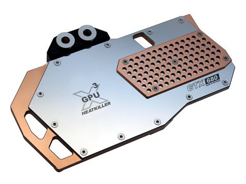 Sidewinder Announces HEATKILLER GPU-X GTX 680 Hole Edition