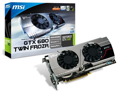 MSI GTX 680 Twin Frozr III Has Its Picture Taken