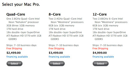 12-Core Mac Pros Now Available for Order!