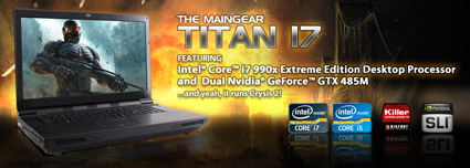 MAINGEAR Unleashes New Titan 17 High Performance Desktop Replacement