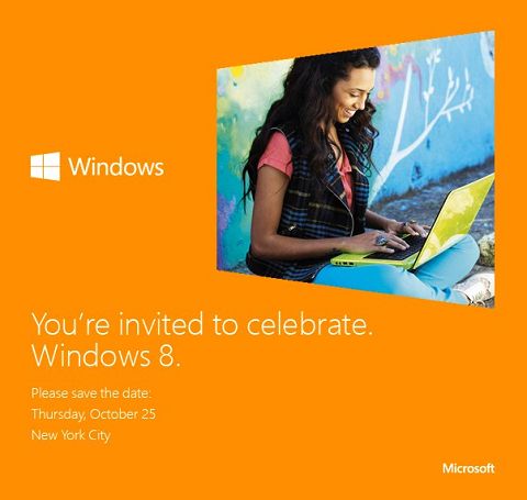 Microsoft Plans Windows 8 New York Launch Party for October 25