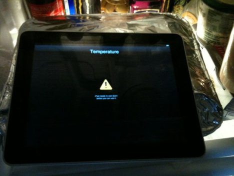 Overheating iPads