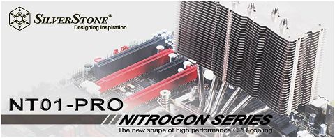 SilverStone Releases the NT01-PRO CPU Cooler