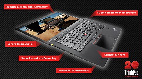 Lenovo Announces ThinkPad X1 Carbon and ThinkPad T430u Ultrabooks