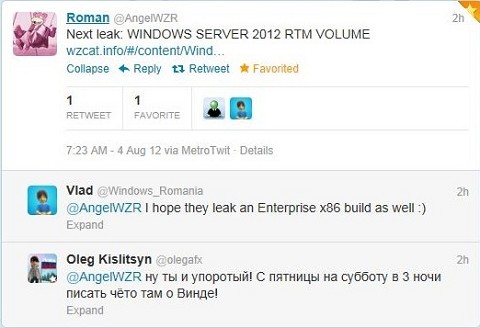 First Windows 8 RTM, Now Windows Server 2012 RTM Leaked Online