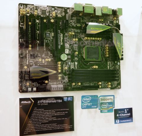 Z77 Extreme/TB4 motherboard