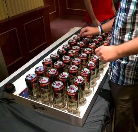 Beer Can Keyboard