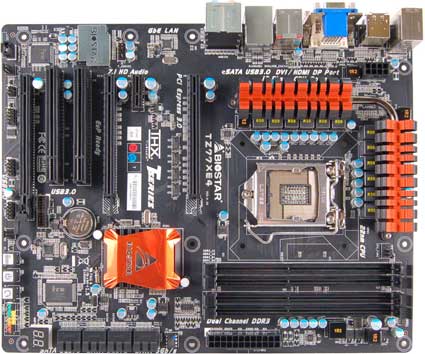 BIOSTAR Unveils the TZ77XE4 Intel Z77 motherboard