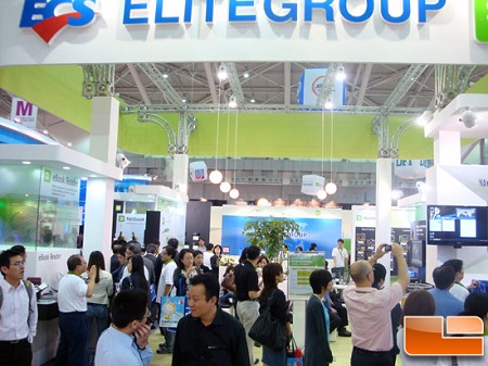 ECS Booth At Computex 2010