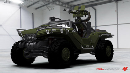 Halo 4 Warthog will debut in Forza 4