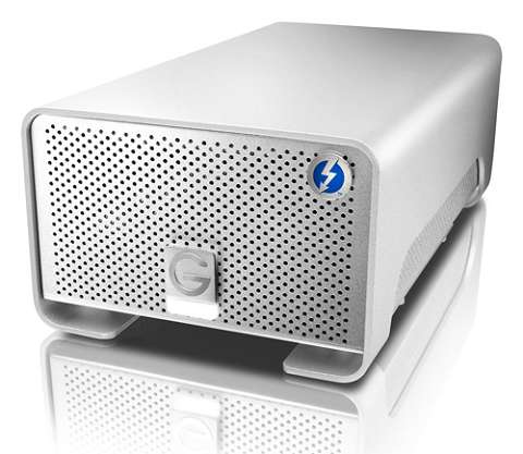 G-Technology’s 8TB RAID 0 External Drive With Thunderbolt Connection Now Shipping