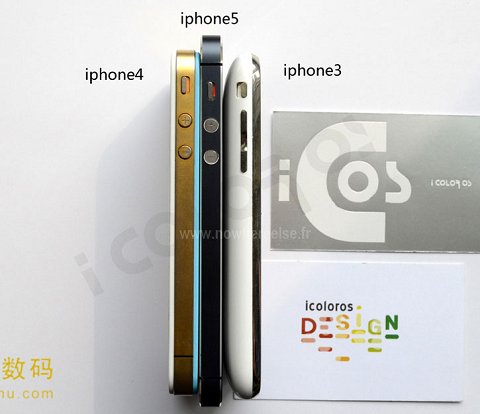 Leaked pictures: Slimmer, Taller ‘iPhone 5’ Compared to Previous iPhones