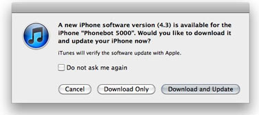 Apple releases iOS 4.3