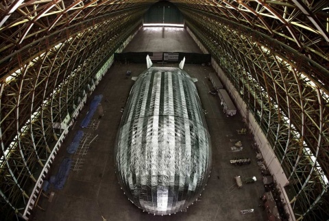 Construction is Now Complete on Next-Generation Airship