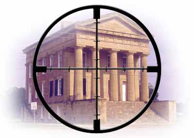 bank crosshairs