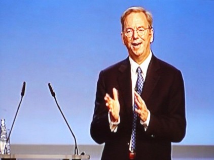 Google CEO Shows Off Google TV