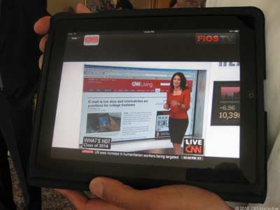 Verizon shows off iPad TV app and more