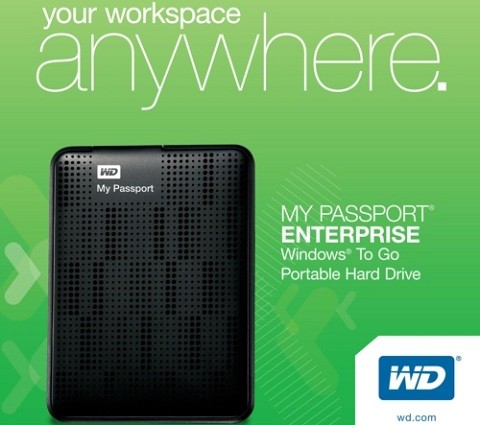 WD Portable Hard Drives Certified For Use With Windows To Go