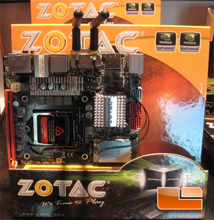 CES 2011: ZOTAC combines LGA1155 Processors w/ mini-ITX Motherboards