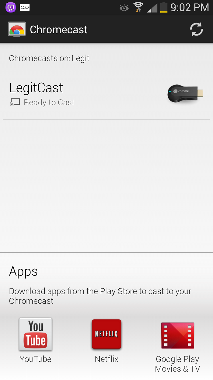 google chromecast setup with mobile hotspot