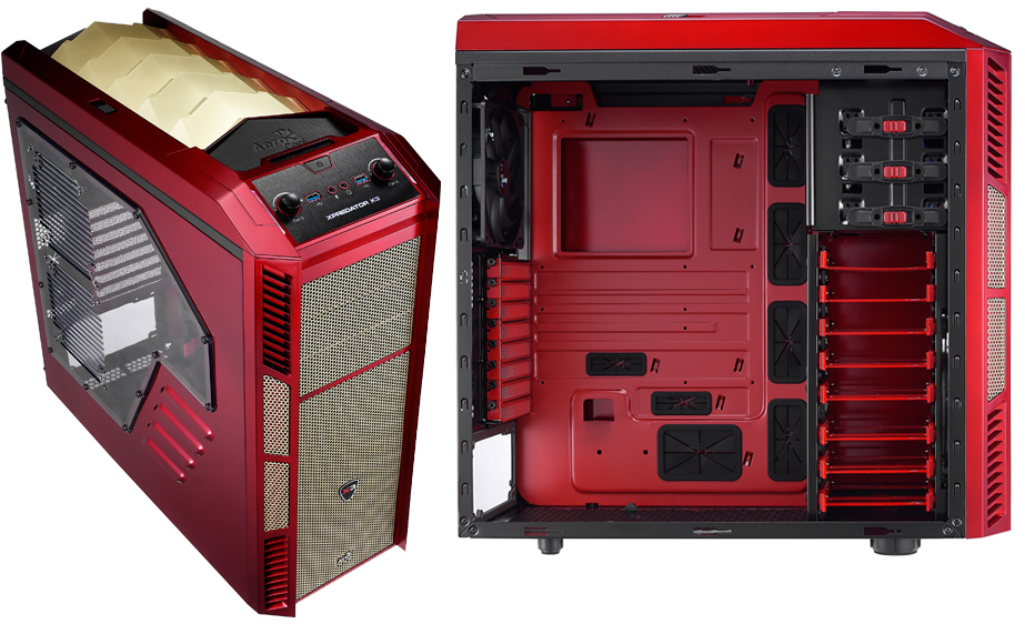 Aerocool Announces XPredator Avenger and XPredator X3 Avenger PC Cases ...