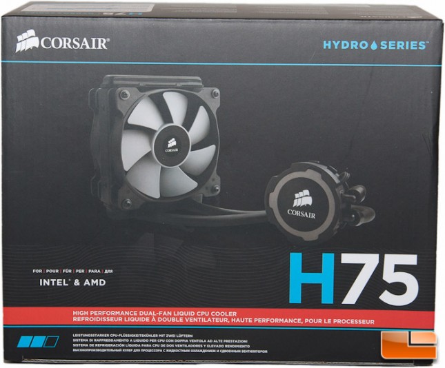 Corsair Hydro Series H75 Sealed Water Cooler Review Page 2 of 6