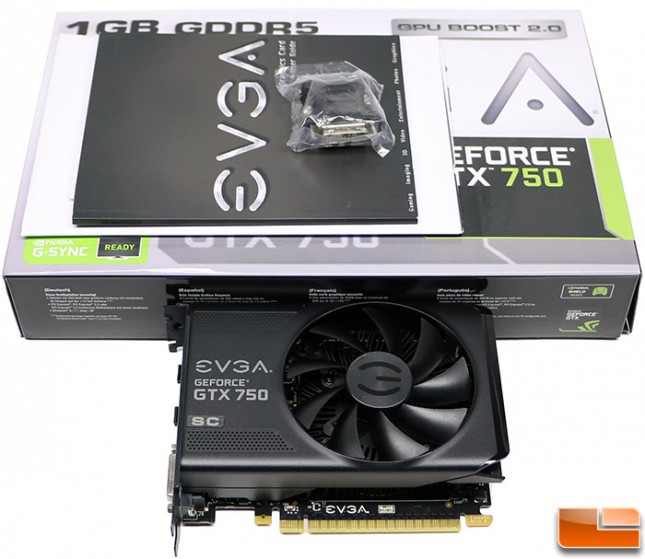 EVGA GeForce GTX 750 1GB SC Video Card 