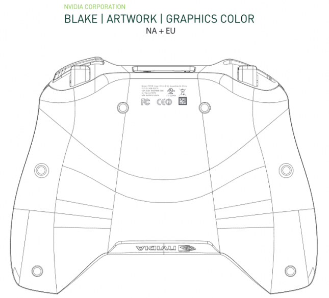 NVIDIA SHIELD 2 Diagram