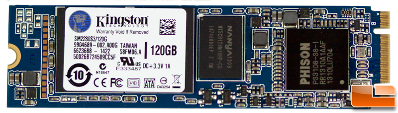Kingston 120GB M.2 SATA SSD Review - Legit Reviews