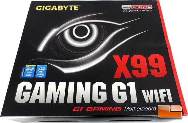 GIGABYTE X99 Gaming G1 WiFi Retail Packaging