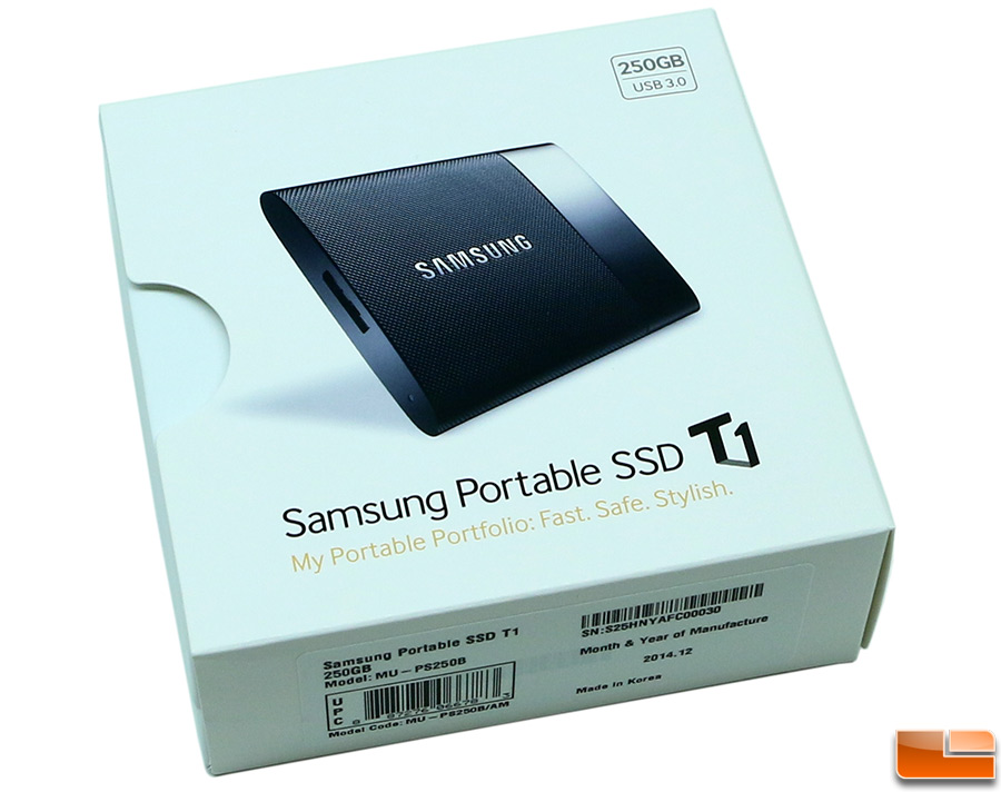 Samsung Portable SSD T1 250GB Review - Page 7 7 - Legit Reviews