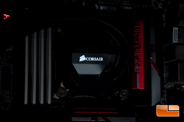 Corsair H100i GTX LED