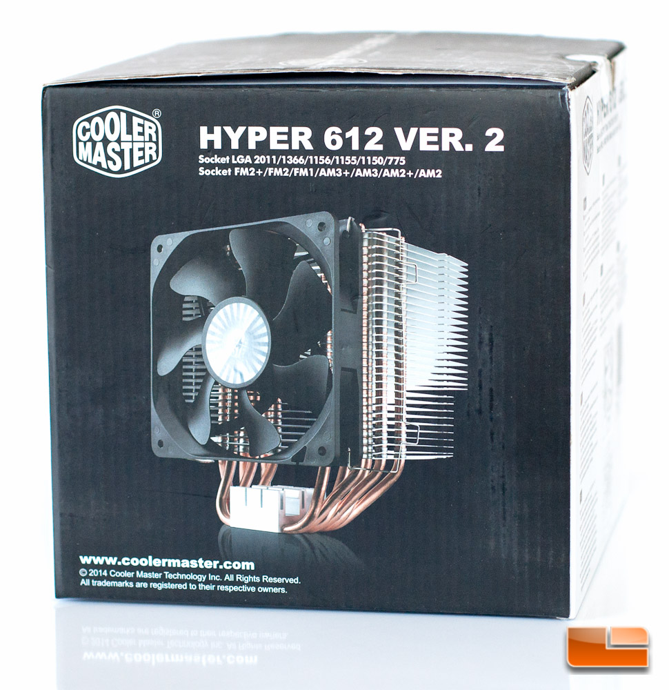 Hyper 612 Ver.2, un nouveau ventirad Cooler Master et un premier test -  GinjFo