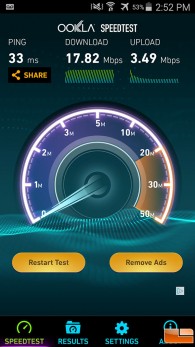spectrum wifi speed test